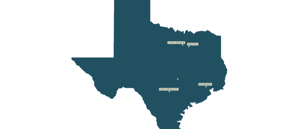 map of texas