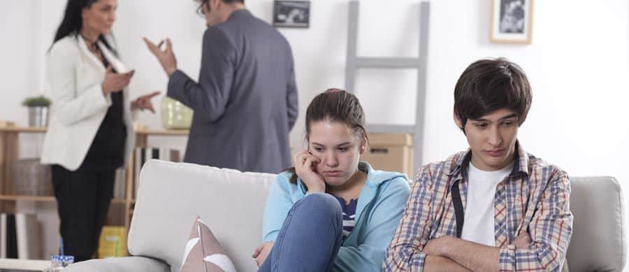 children suffering from their parents drug abuse
