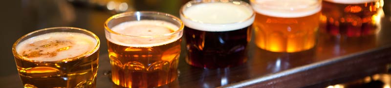 flight of beer